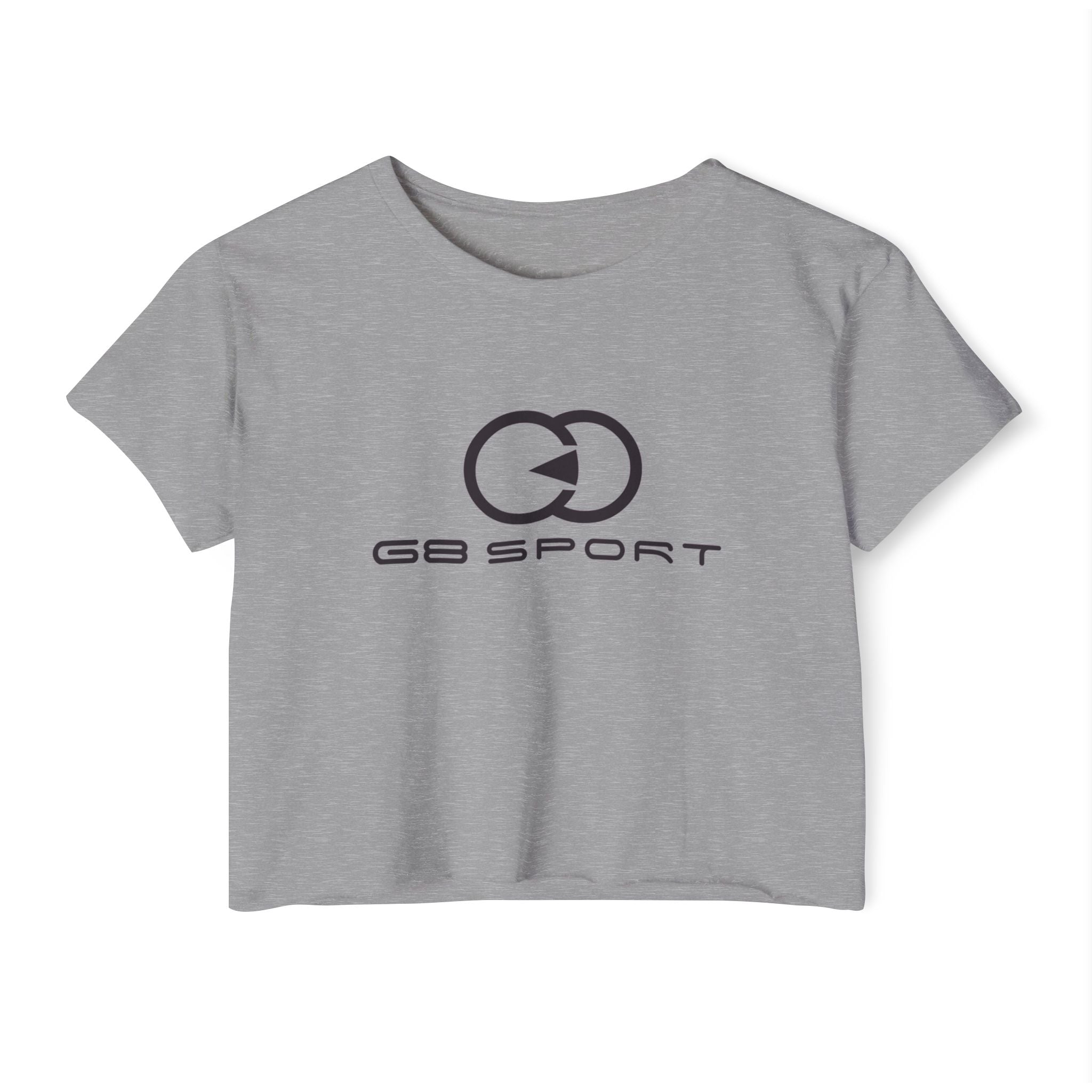 Women's Festival Crop Top Gray