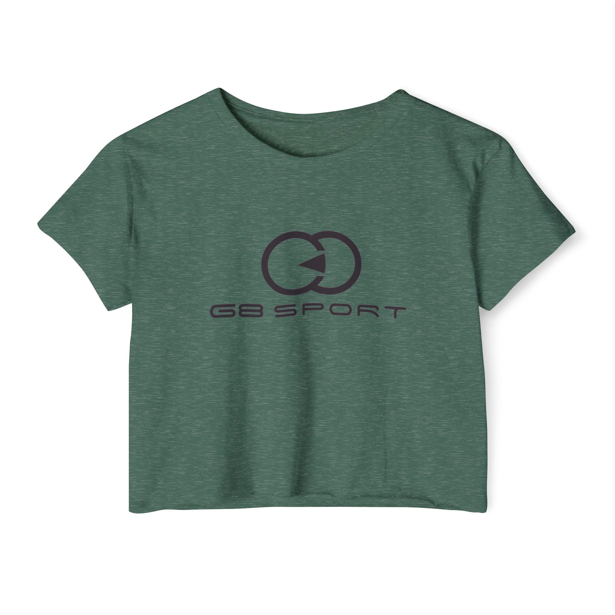 Women's Festival Crop Top green
