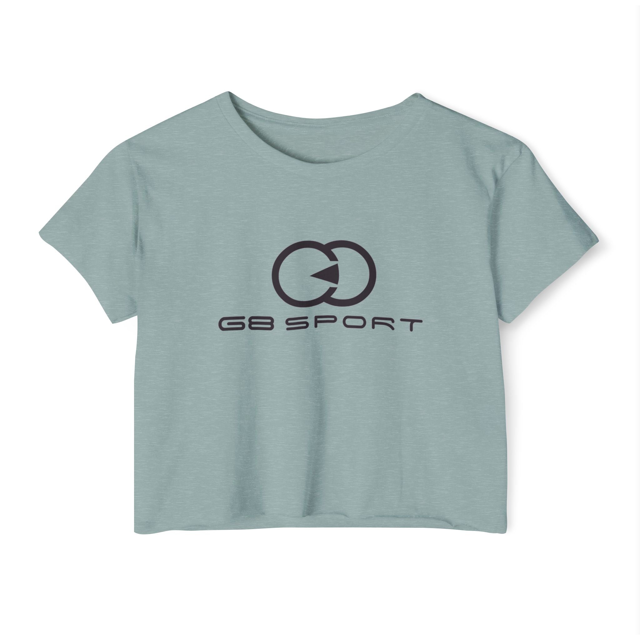 Women's Festival Crop Top light blue