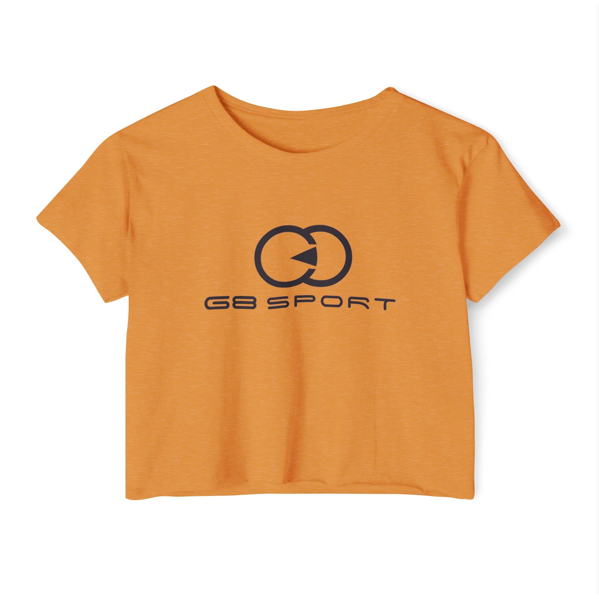 Women's Festival Crop Top orange