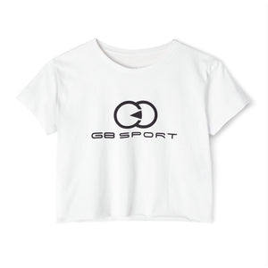 Women's Festival Crop Top white
