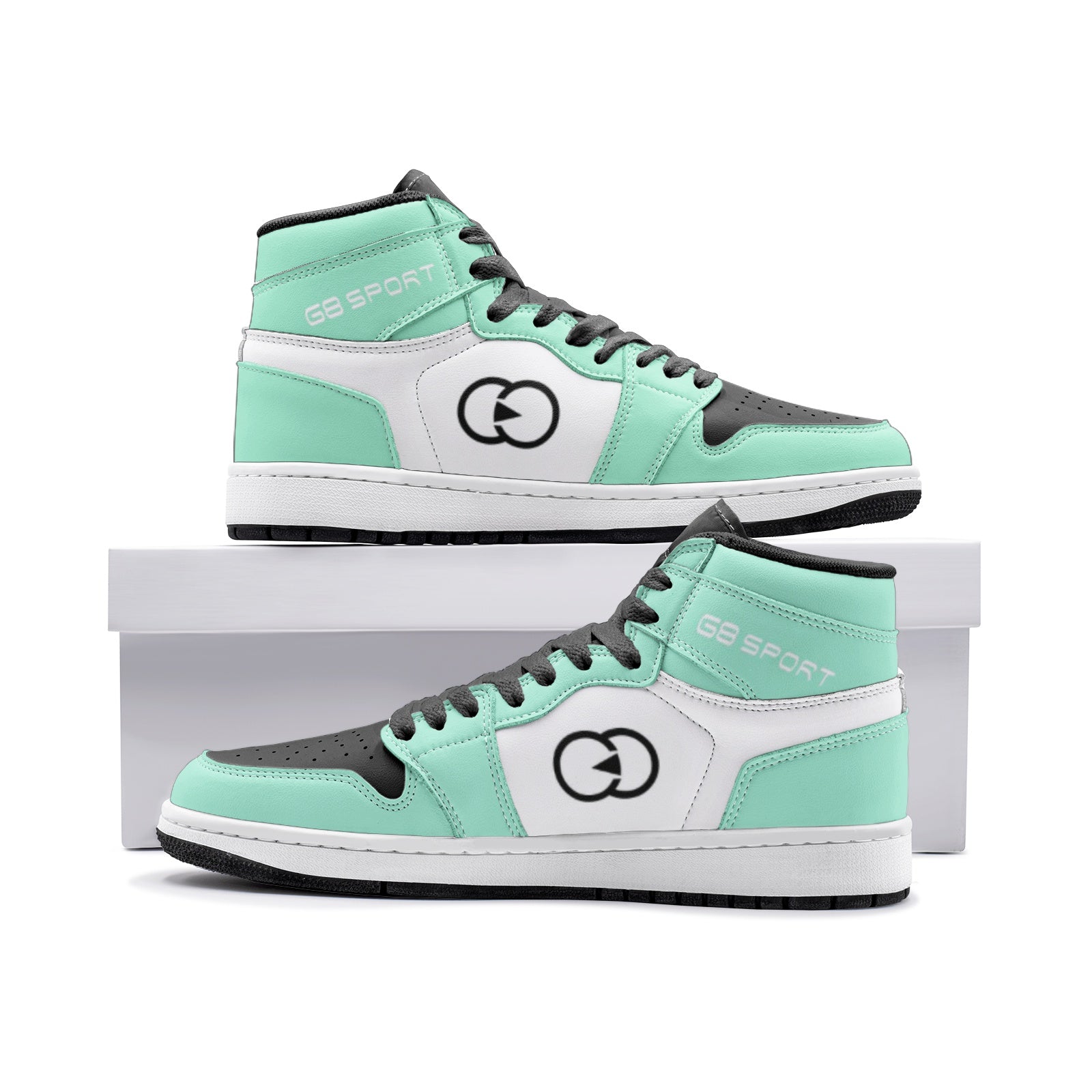 Exclusive Footwear for Bold Personalities White and Green Unisex Sneaker TR