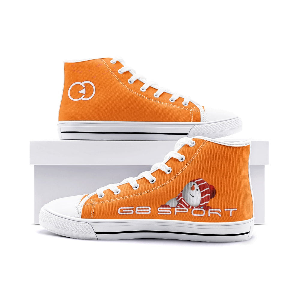 From Work to Play Unisex High Top Canvas Shoes
