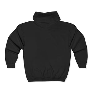 black hoodie full zip