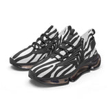 black sneakers