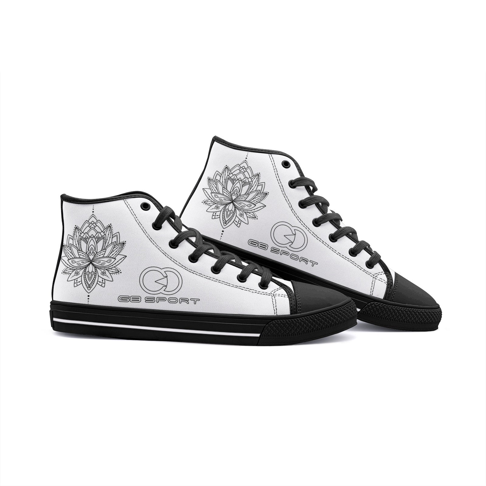canvas shoes black