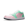 Step Into Comfort, Style, and Confidence Pink Color Unisex Low Top Leather Sneakers