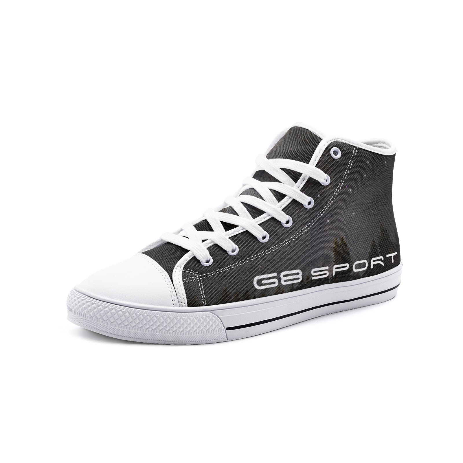 Where Craftsmanship Meets Modern Design Unisex High Top Canvas Shoes