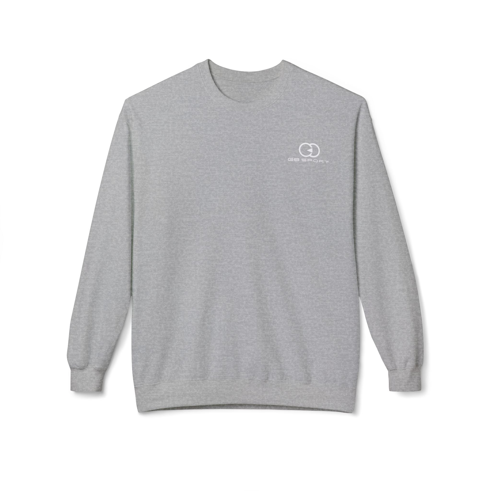 unisex Fleece Crewneck Sweatshirt gray