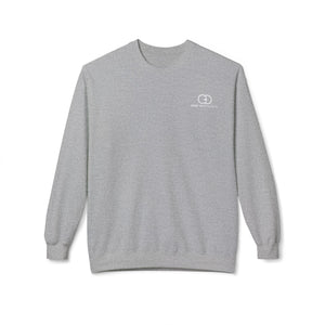 unisex Fleece Crewneck Sweatshirt gray