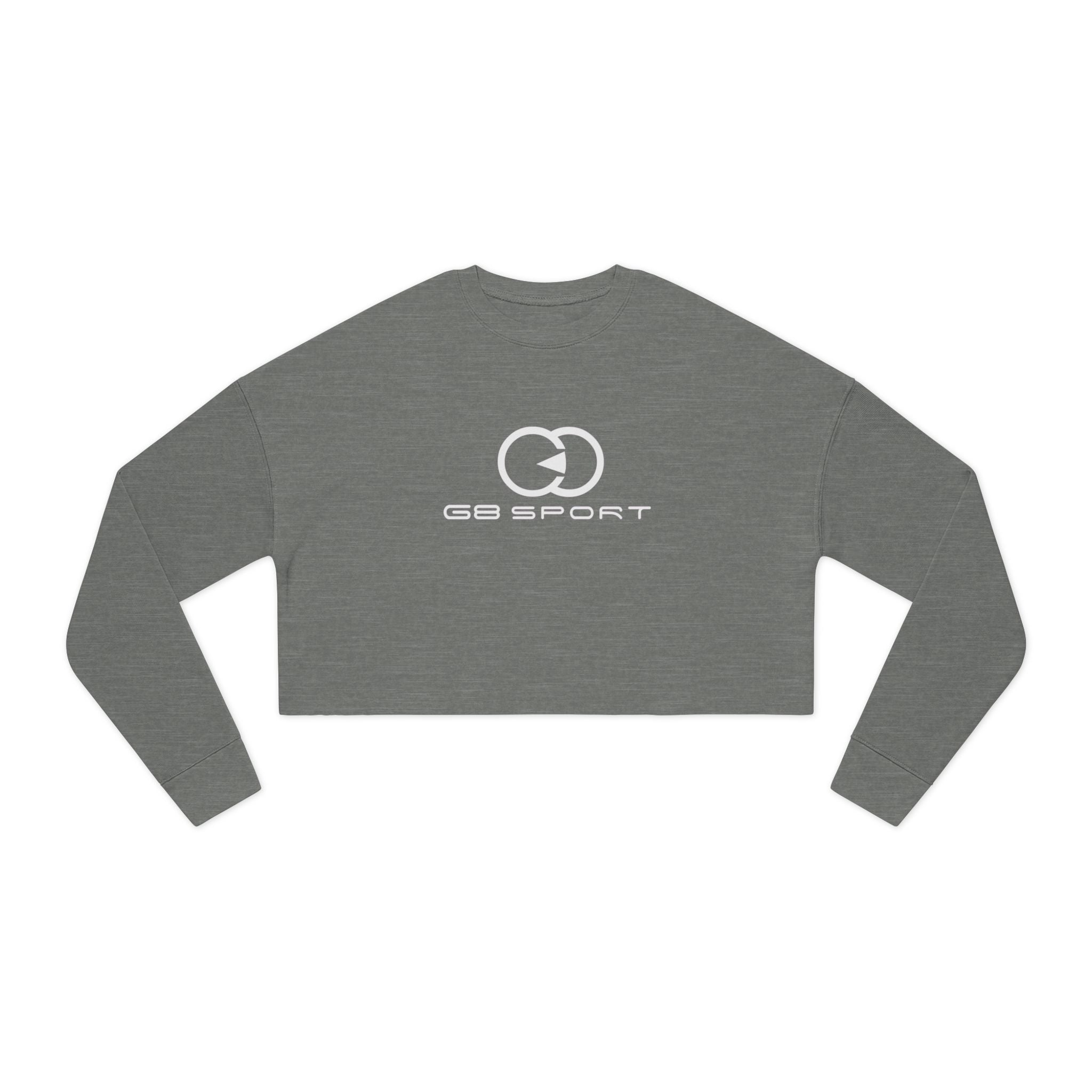 women's Cropped Sweatshirt gray