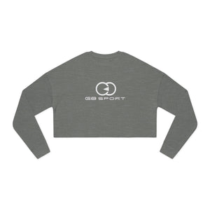 women's Cropped Sweatshirt gray